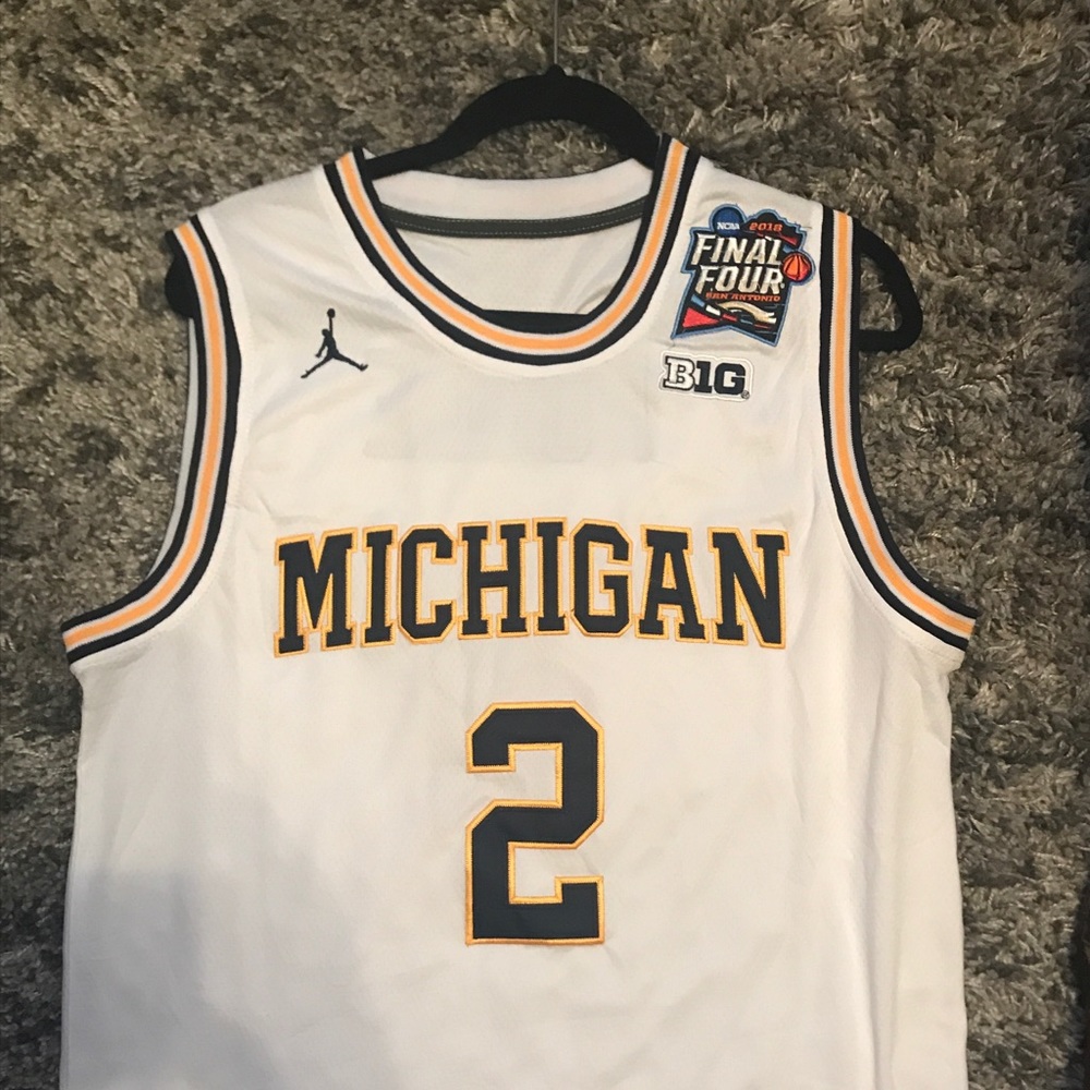Jordan Poole Michigan Jersey